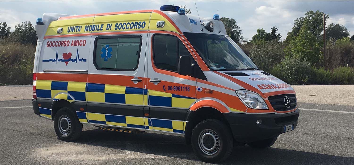 Numero Ambulanza Privata Roma - Contattaci per un preventivo